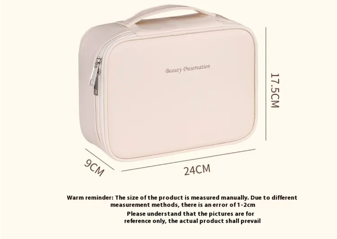 Large-Capacity Multifunctional Makeup Bag