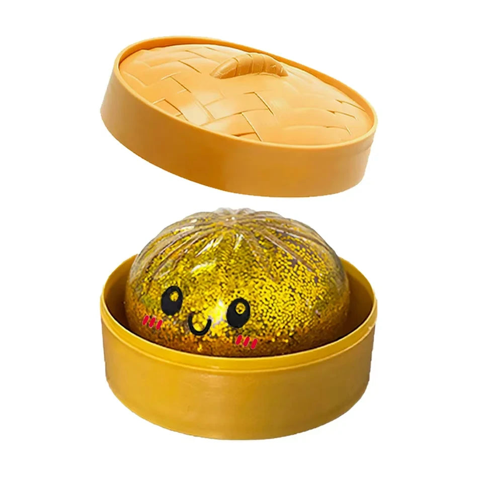 Glitter Dumpling Squishy Toy