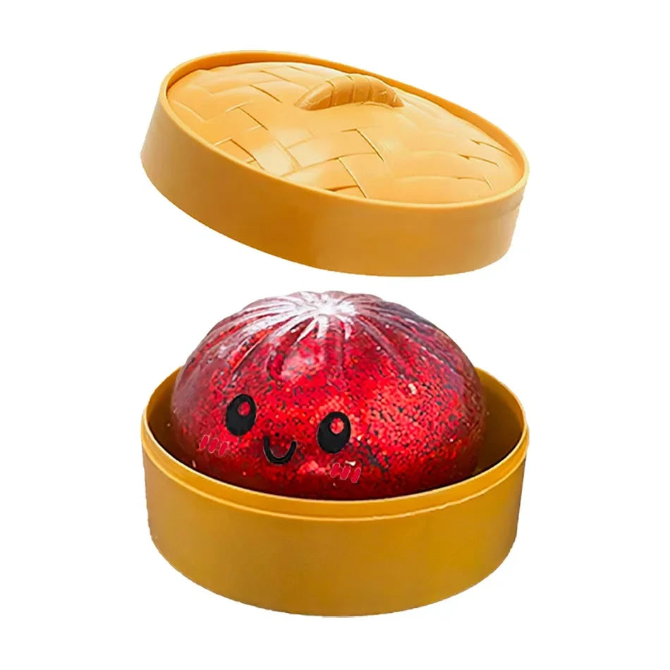 Glitter Dumpling Squishy Toy