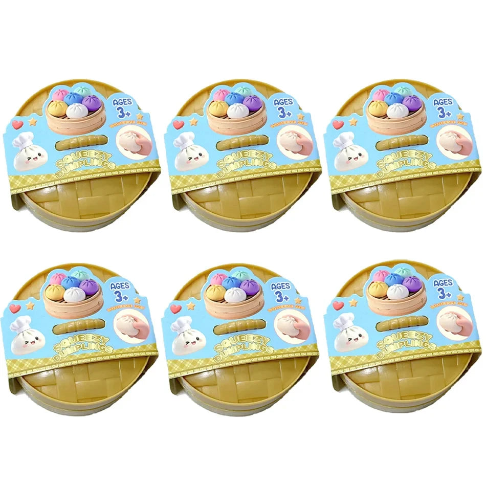 Glitter Dumpling Squishy Toy
