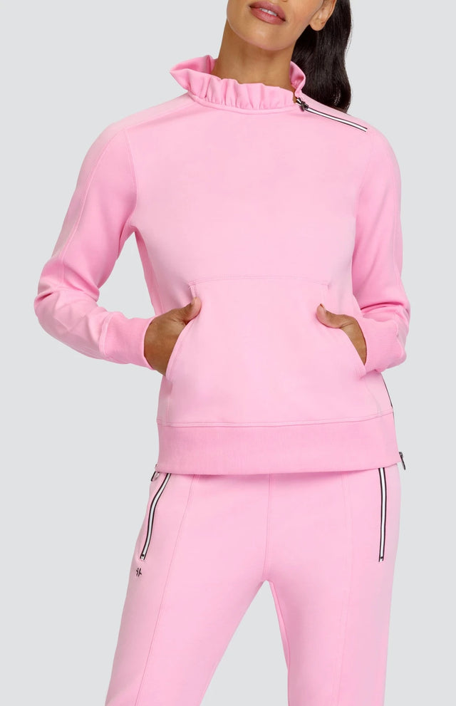 Cloud Jersey Ruffle Pullover