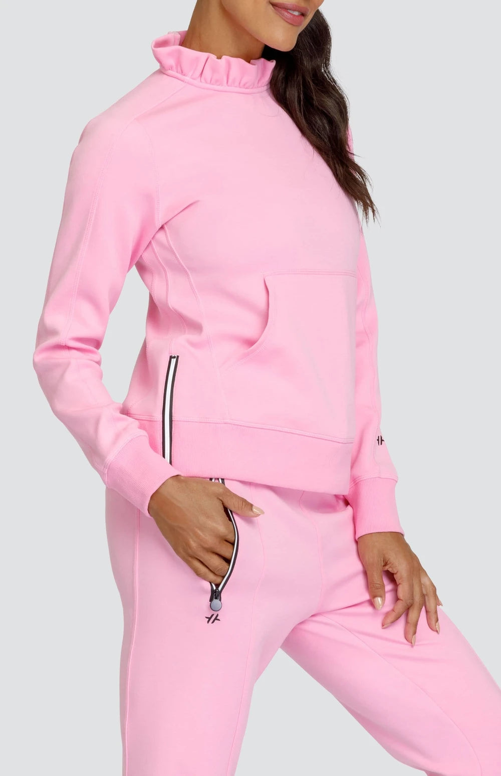 Cloud Jersey Ruffle Pullover