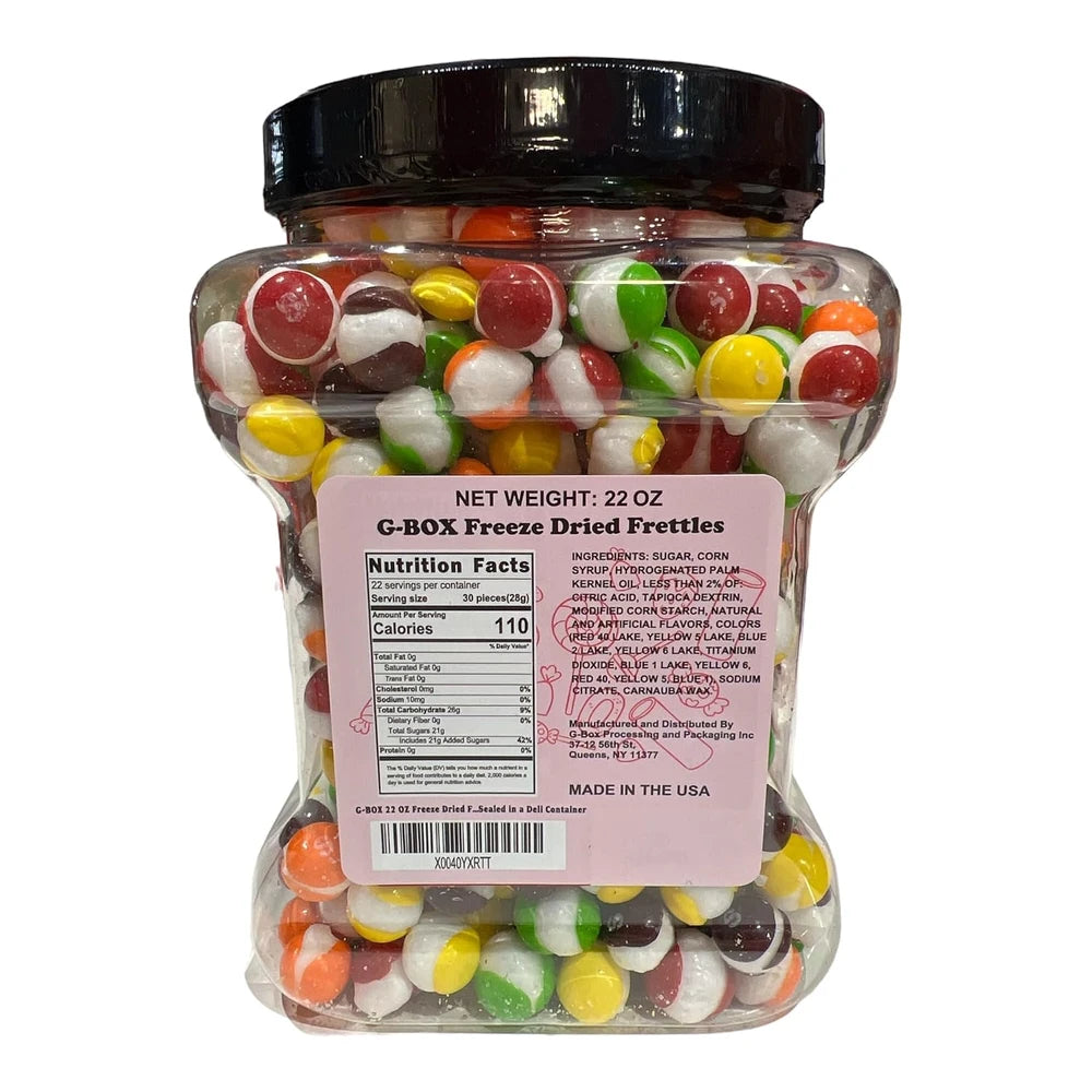 Freeze Dried Fruity Candy Jar