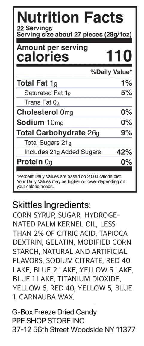Freeze Dried Fruity Candy Jar