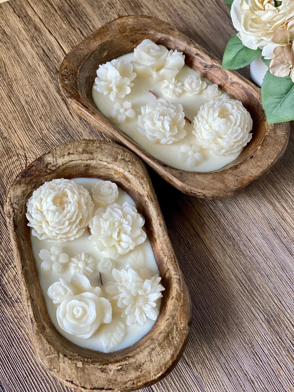 Botanical Garden Scented Dough Bowl Candle