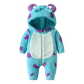 Hooded Fleece Baby Snowsuit