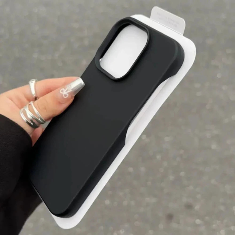 Half-Pack Graphite Silicone iPhone Case