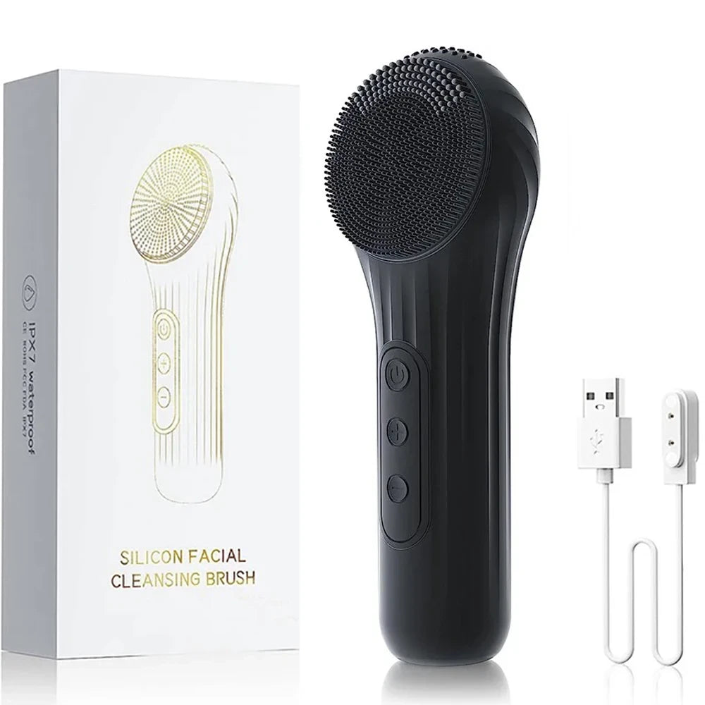 Sonic Silicone Facial Cleansing Brush