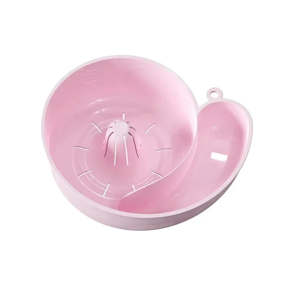 Snail Shape Fruit Drainer Basket