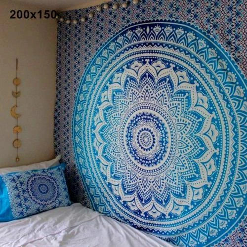 Bohemian Mandala Yoga Mat Tapestry