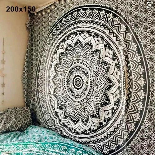 Bohemian Mandala Yoga Mat Tapestry