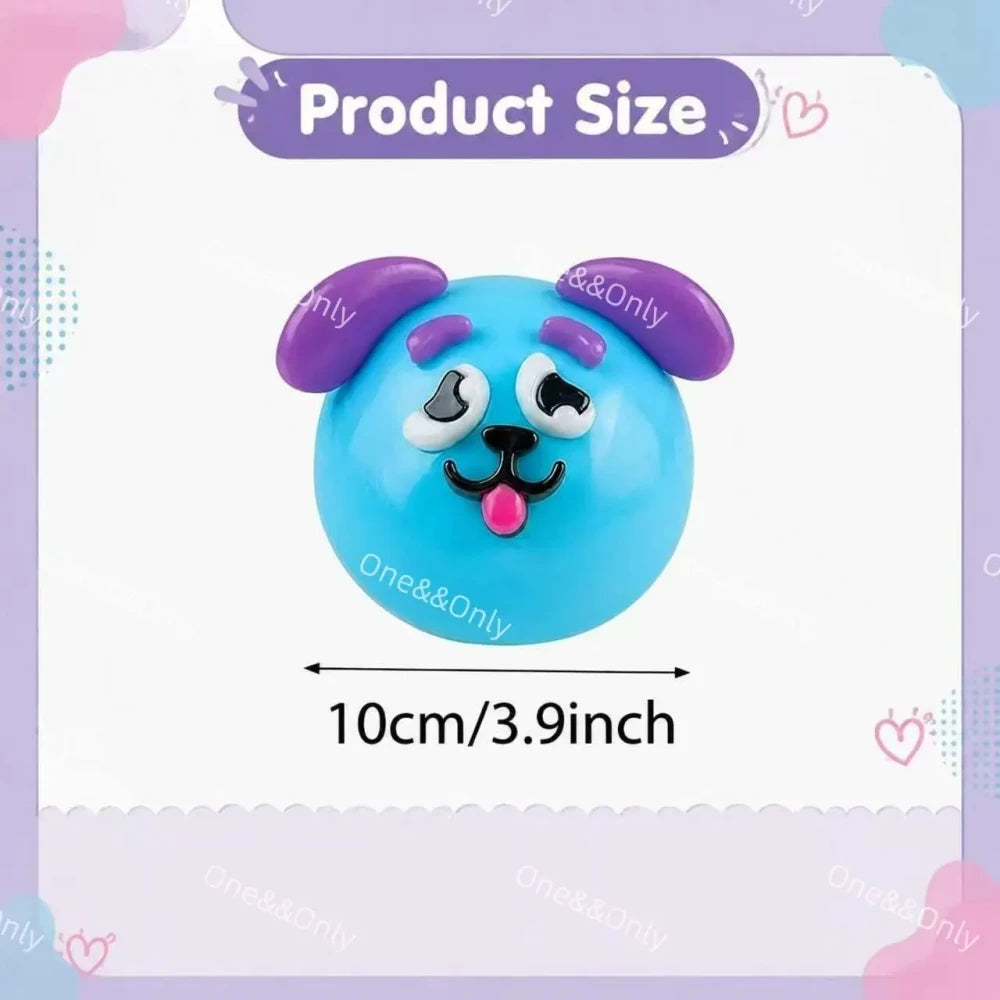 Funny Dog Face Squishy Toy