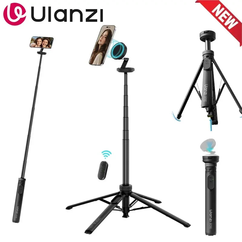 Ulanzi Magnetic Selfie Stick Phone Tripod