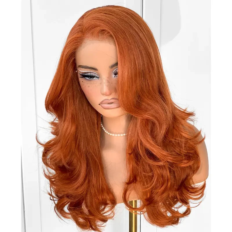 Layered Synthetic Lace Front Wig