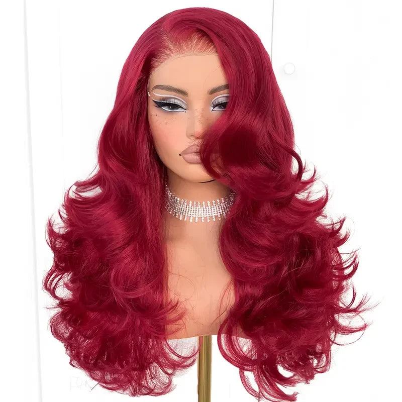 Layered Synthetic Lace Front Wig