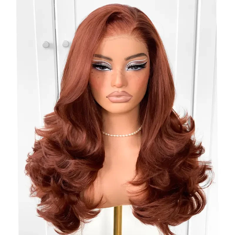 Layered Synthetic Lace Front Wig