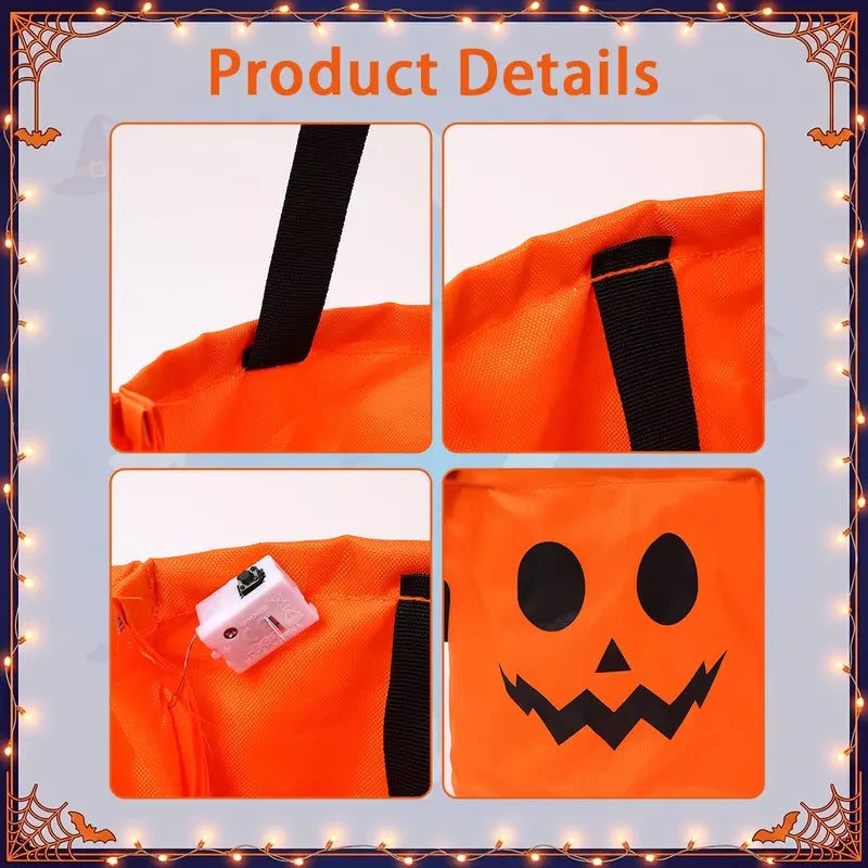 LED Halloween Candy Bucket