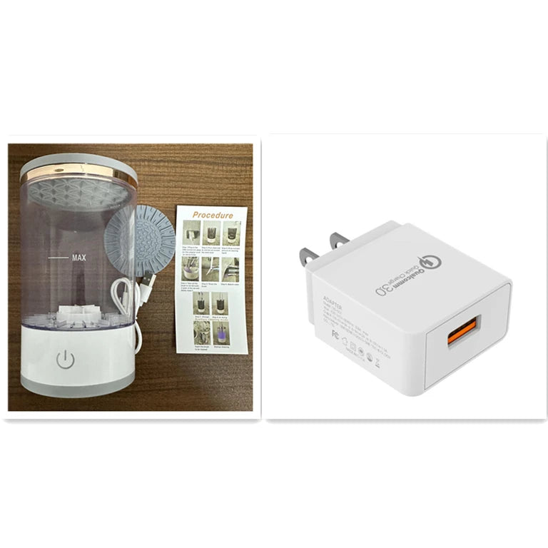 Rechargeable Makeup Brush Cleaner
