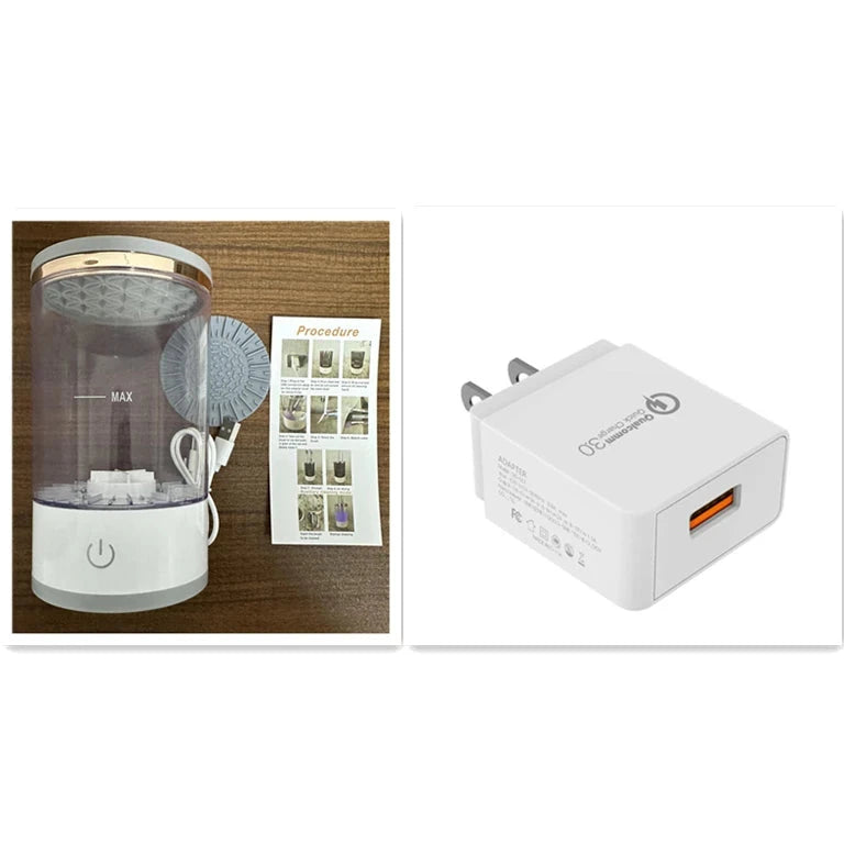 Rechargeable Makeup Brush Cleaner