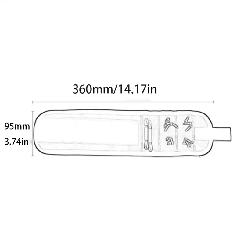 Magnetic Tool Wristband