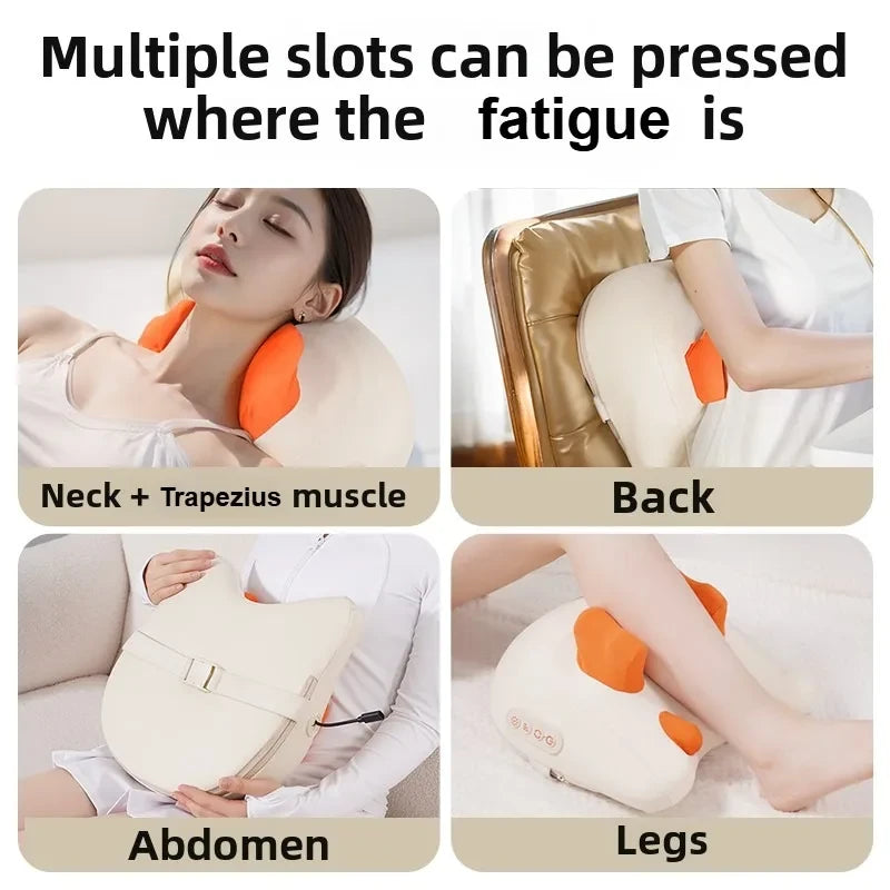 Wireless Shiatsu Neck Massage Pillow