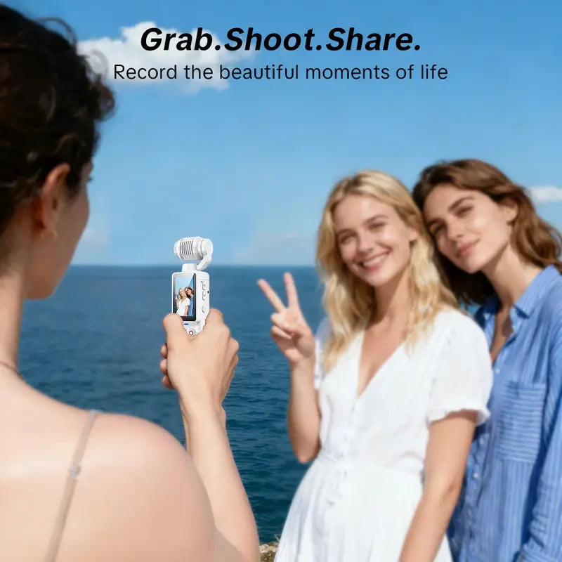 Portable Handheld Rotating Lens Camcorder