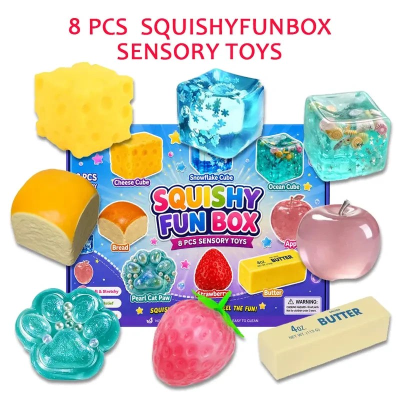 Malt Sugar Squishy Stress Ball Set