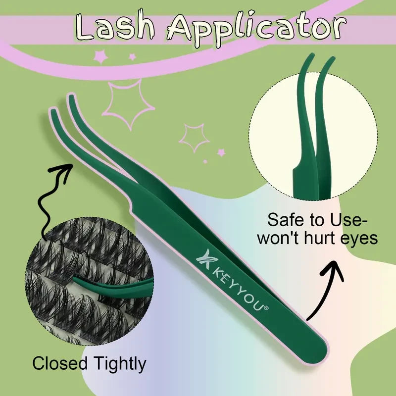 Natural Wispy Cluster Lash Kit