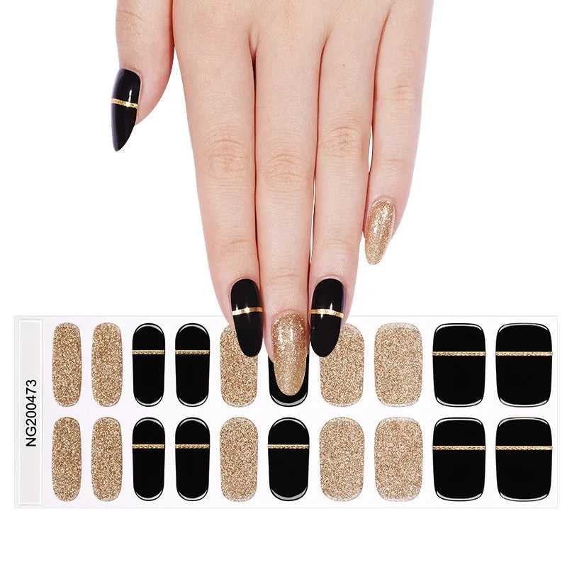 Semi Cured Gel Nail Wraps