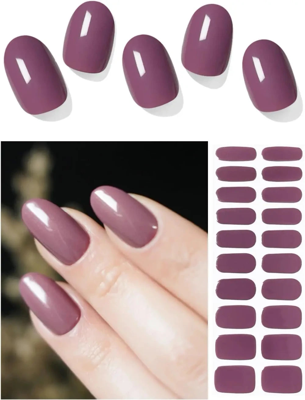 Semi Cured Gel Nail Wraps