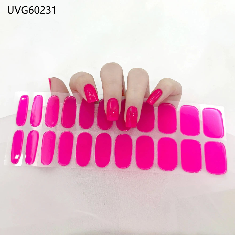 Semi Cured Gel Nail Wraps