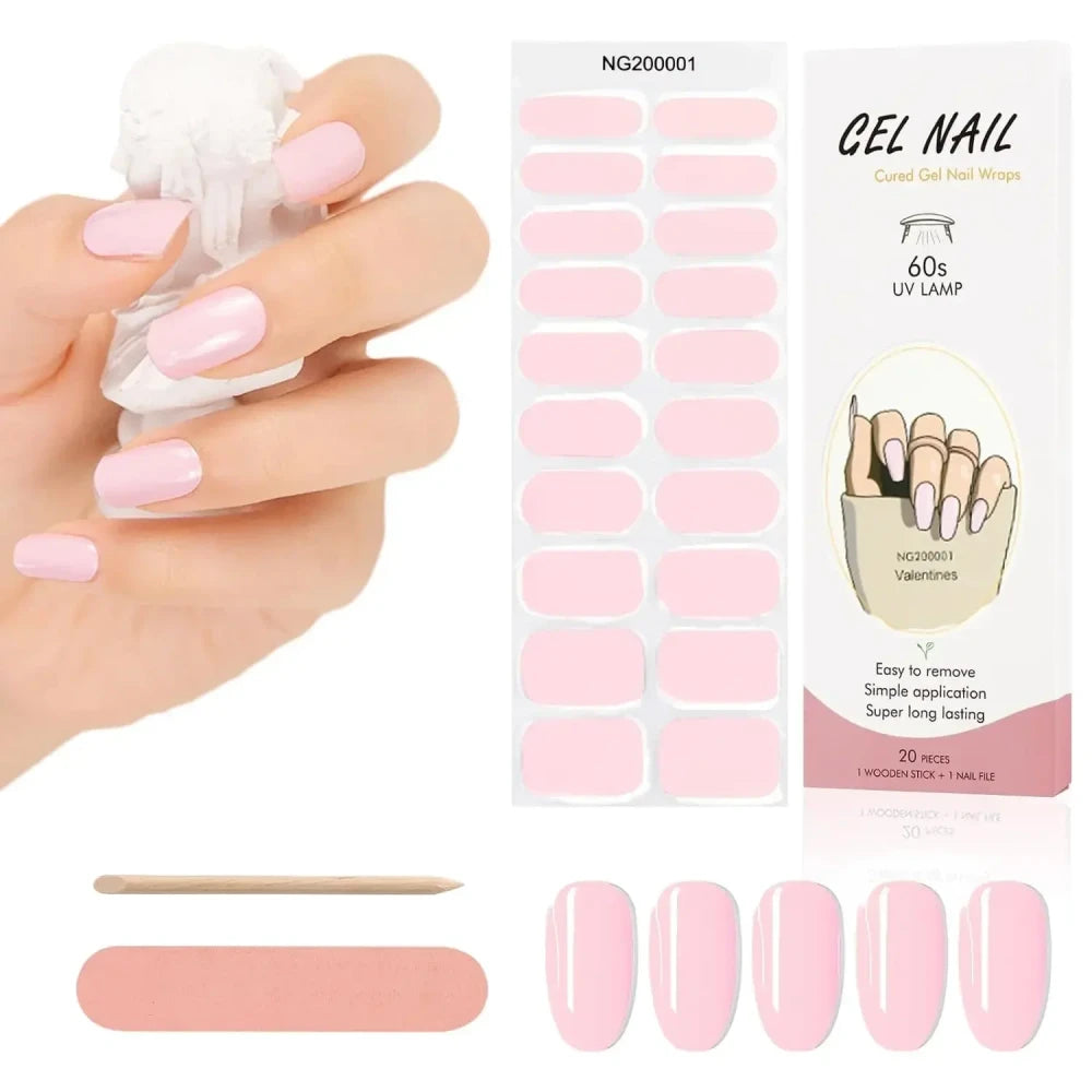 Semi Cured Gel Nail Wraps