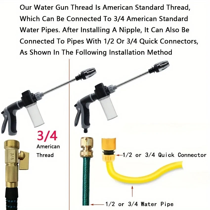 High Pressure Car Washing Water Gun