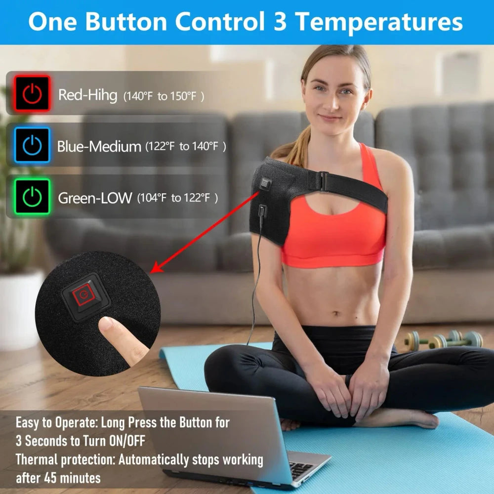 USB Heated Shoulder Brace