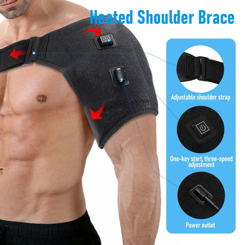 USB Heated Shoulder Brace
