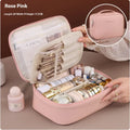Large Capacity PU Leather Makeup Bag