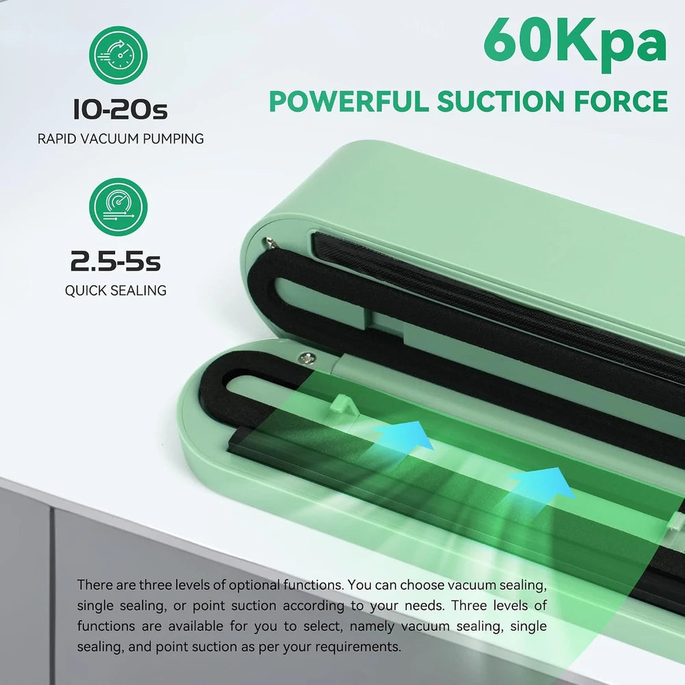 Portable Cordless Food Vacuum Sealer