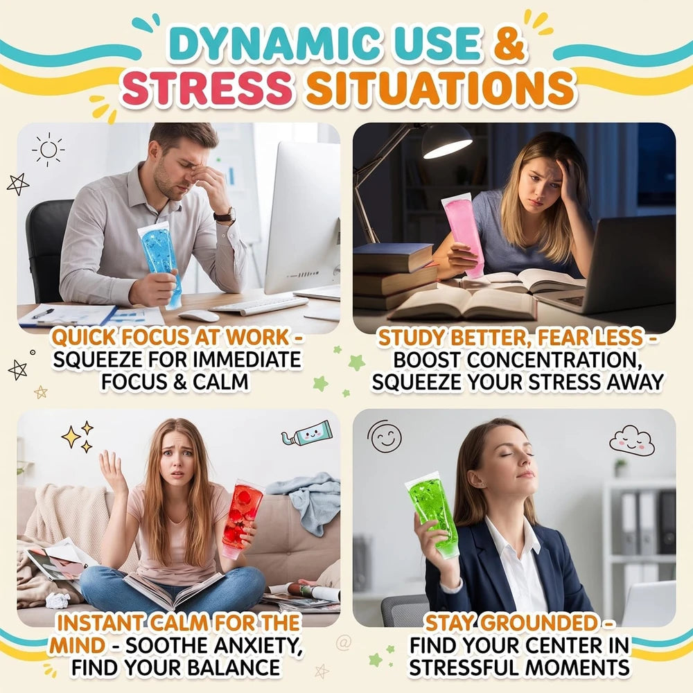 Toothpaste Sensory Fidget Toy