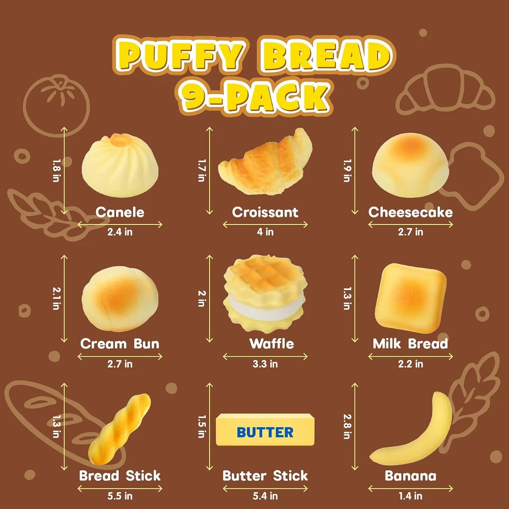 Slow Rising Food Squishy Set