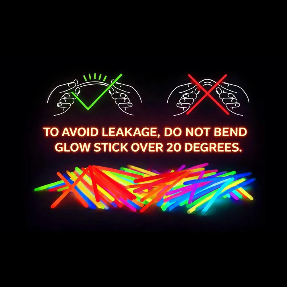 PartySticks Glow Bracelets Bulk Pack
