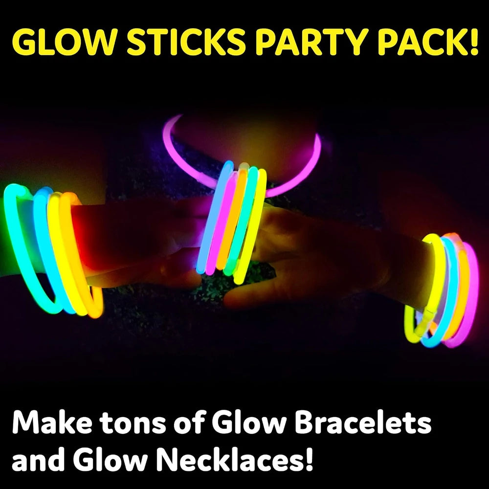 PartySticks Glow Bracelets Bulk Pack