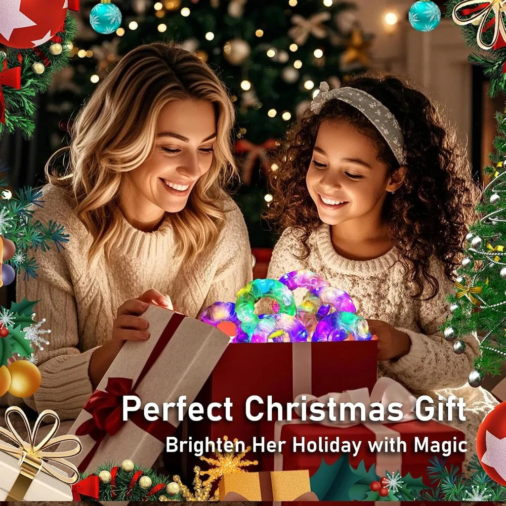 Light Up Hair Scrunchies
