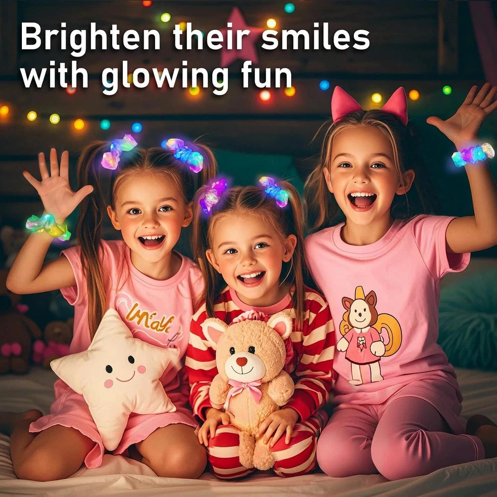 Light Up Hair Scrunchies