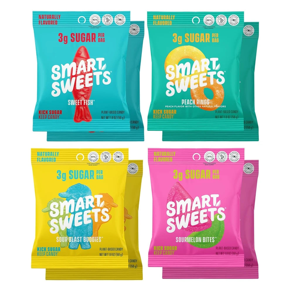SmartSweets Low Sugar Gummy Variety Pack