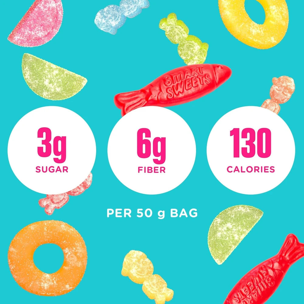 SmartSweets Low Sugar Gummy Variety Pack