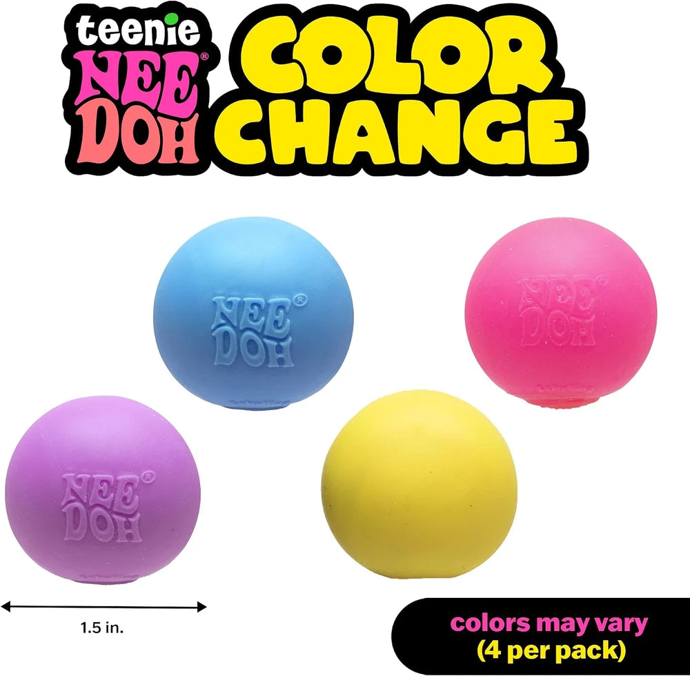 Teenie Color Change NeeDoh Sensory Squeeze Toy Pack