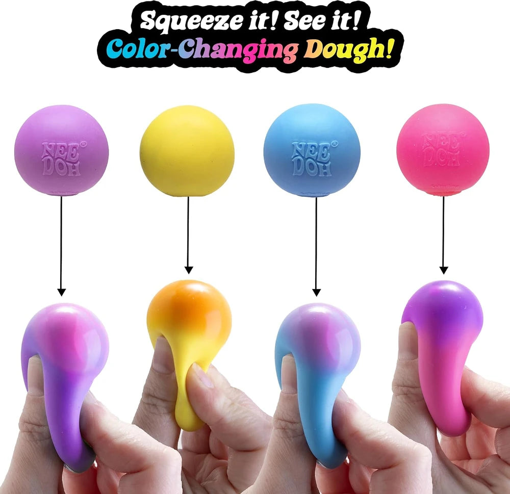 Teenie Color Change NeeDoh Sensory Squeeze Toy Pack