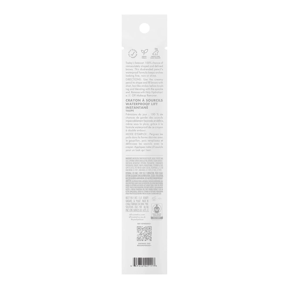 e.l.f. Instant Lift Waterproof Eyebrow Pencil