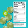Shameless Snacks Green Apple Blast Sour Gummy Candy