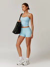 Backless Activewear Tracksuit Set